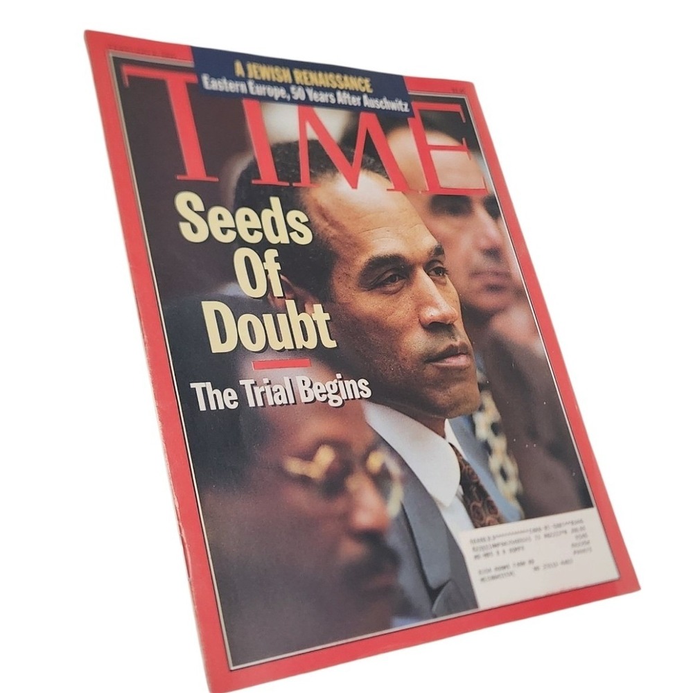 TIME Magazine February 6 1995 OJ Simpson Seeds Of Doubt The Trial Begins Vintage